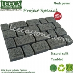 Saudi Arabia garden paving granite stone on net