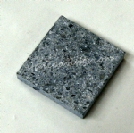 Small grey granite stone brick