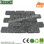 Natural split tumbled antique style paving stone 