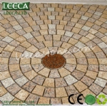 ODM design big round pattern paving stone 