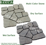 Natural stone walkways paving stones cobblestone walkway mat