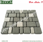 Grey granite stone paver